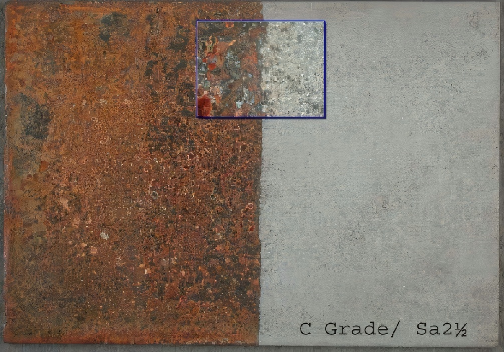 喷砂至Sa2.5级 喷砂至Sa2.5级