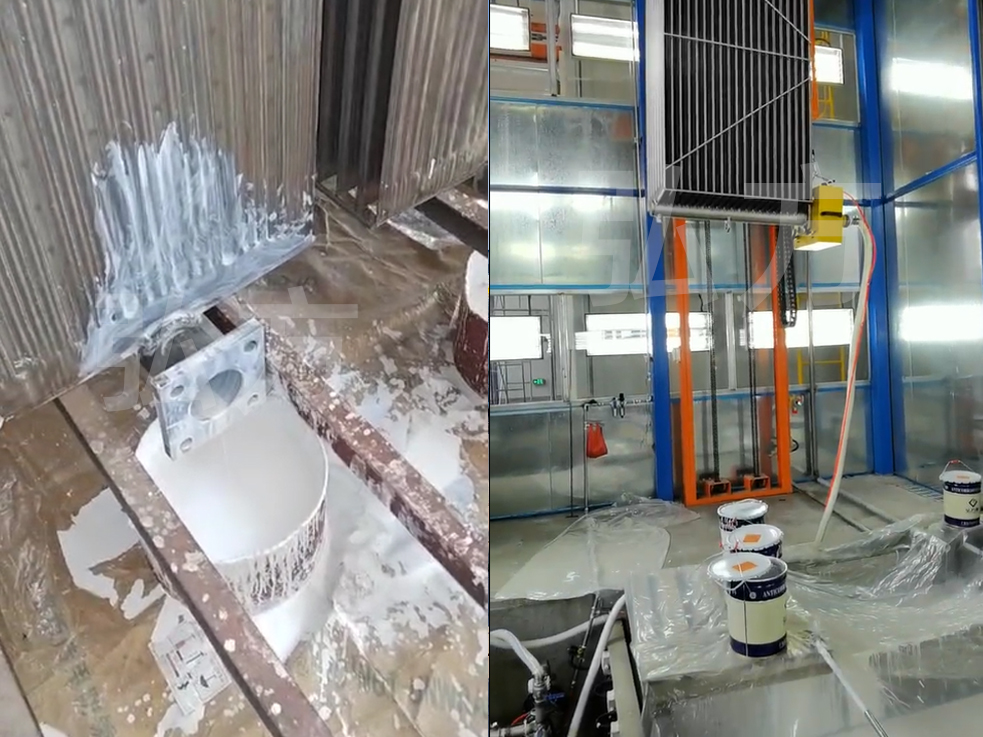 广东会-片式散热器内壁防腐涂装案例 广东会-片式散热器内壁防腐涂装案例