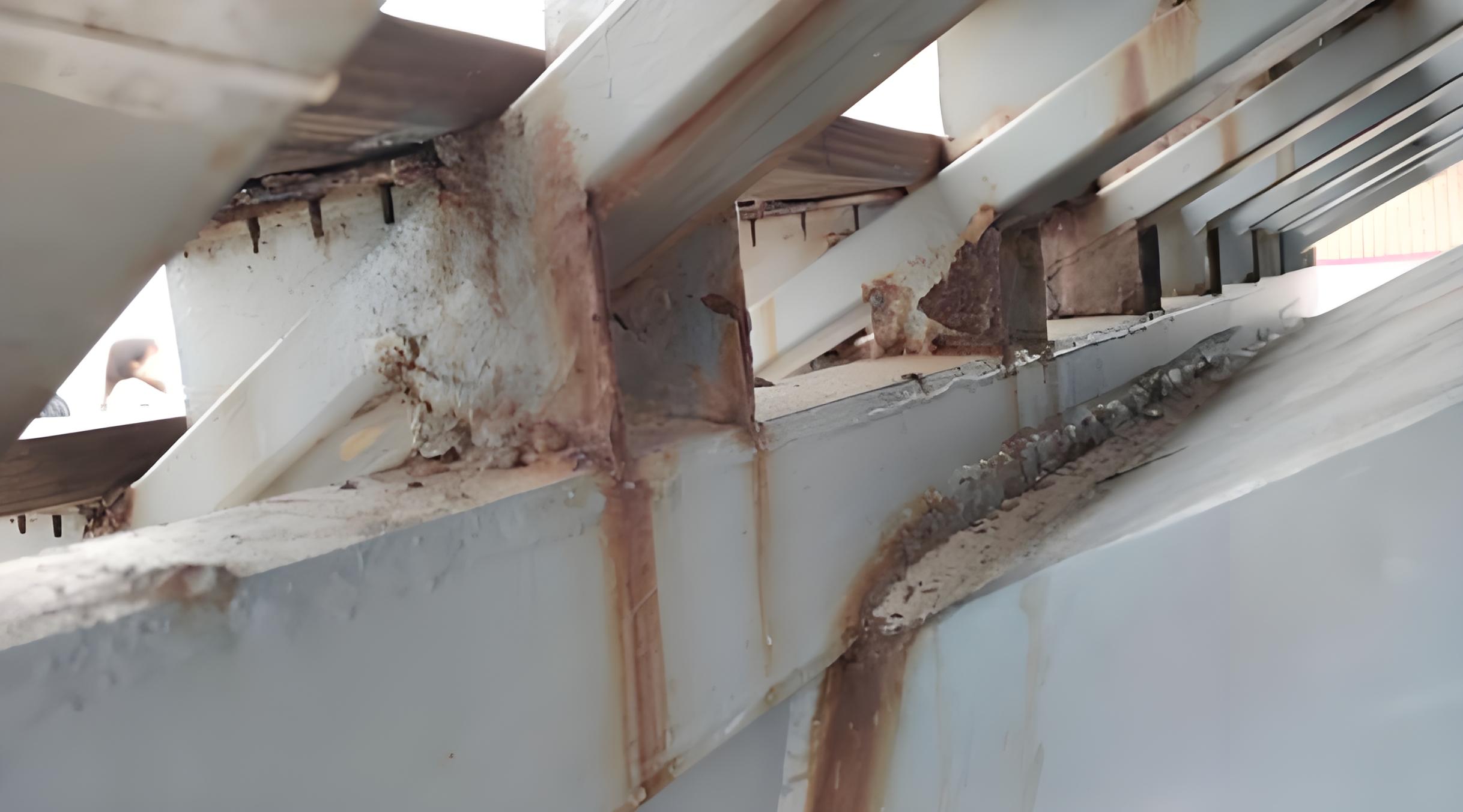 钢结构生锈 钢结构生锈